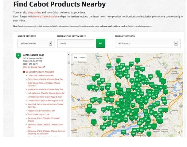 cabot pic map