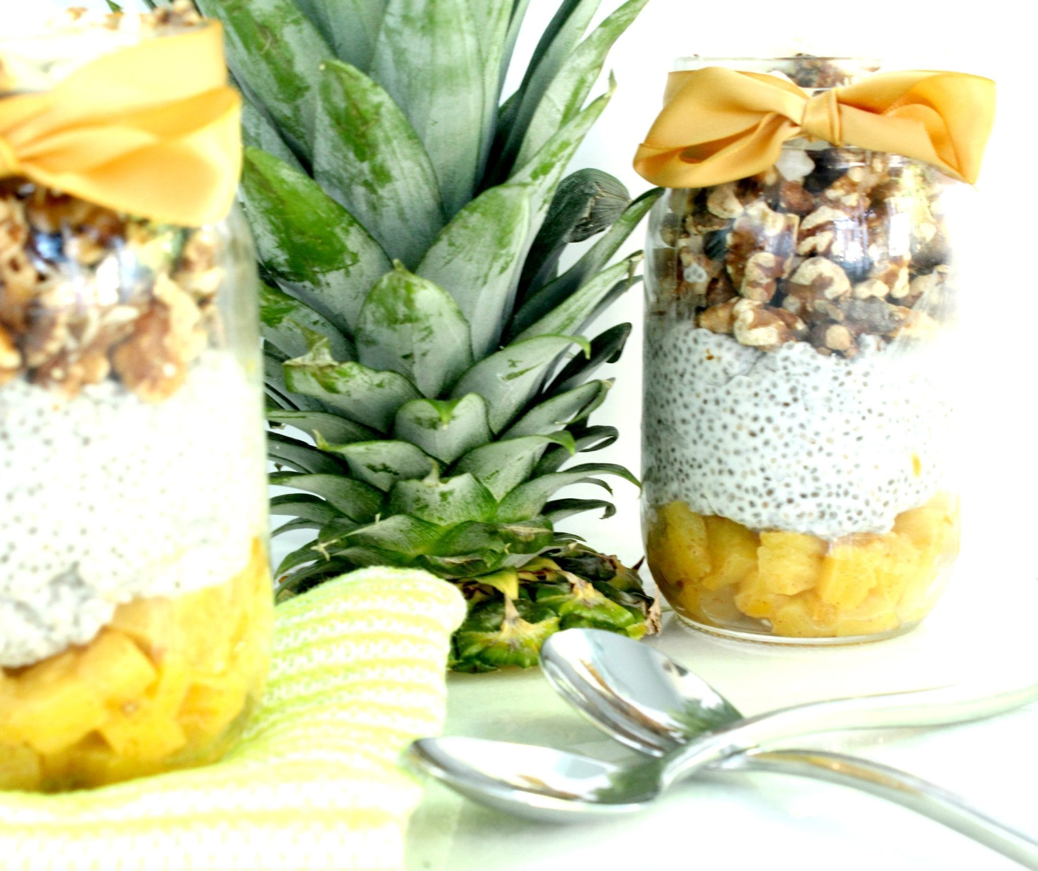 Chia Walnut Pineapple Parfait 3