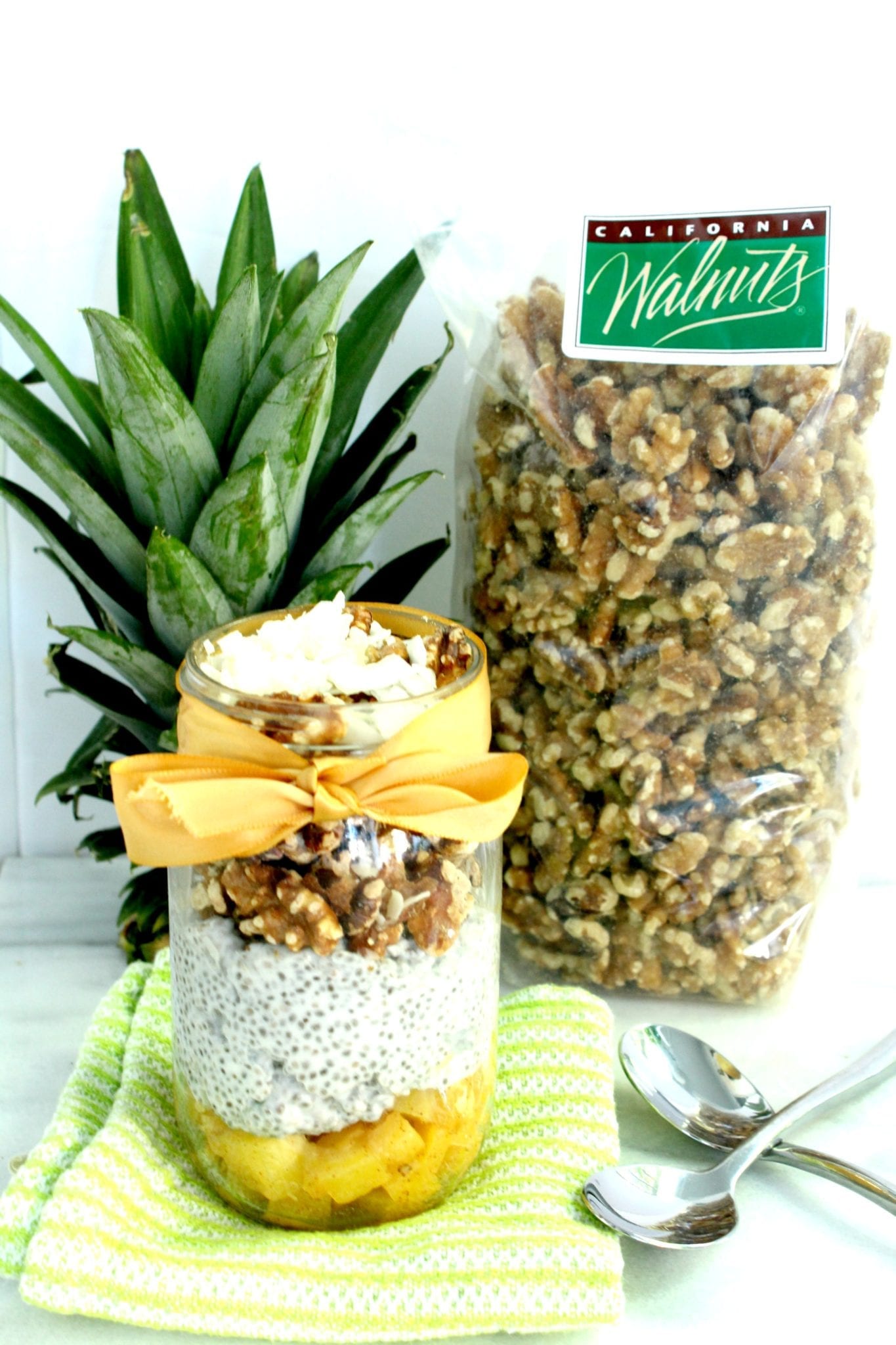 Chia Walnut Pineapple Parfait 4