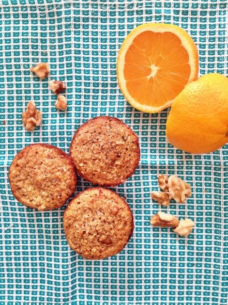 Orange Coconut Gluten Free Muffins