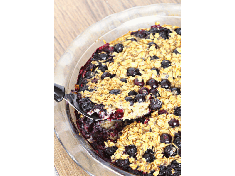 blueberry oatmeal cake