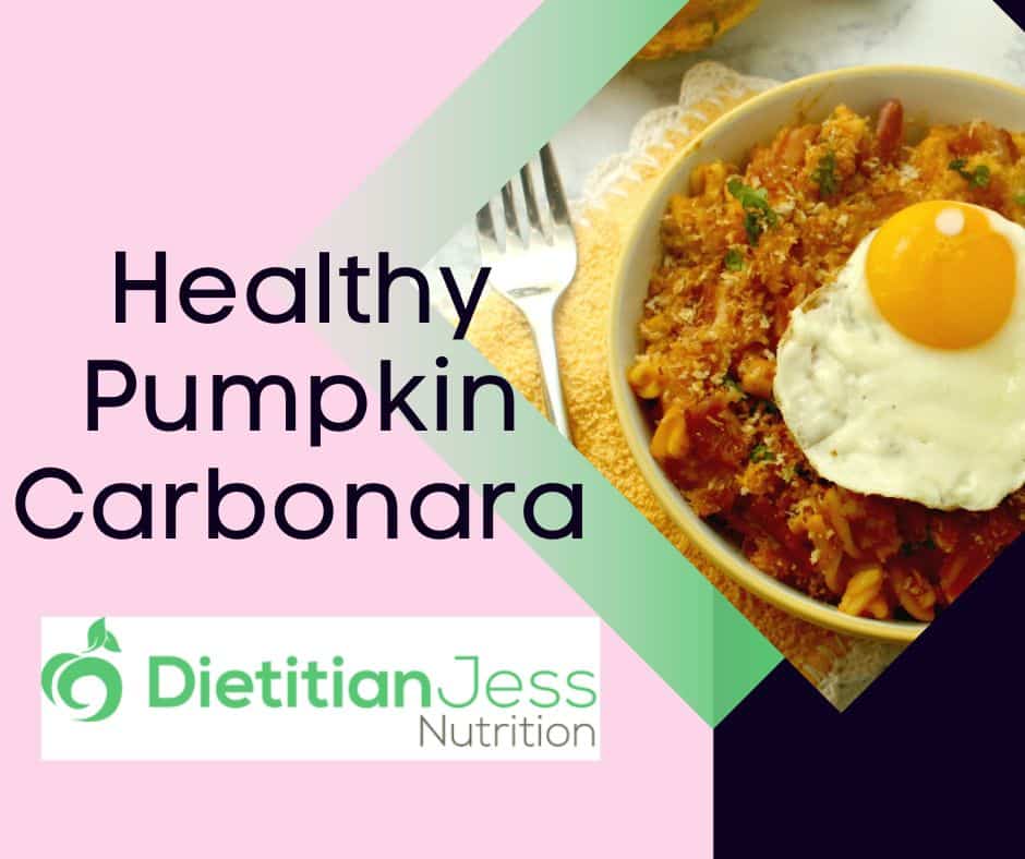 Healthy Pumpkin Carbonara