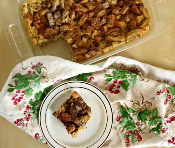 Healthy Overnight French Toast Casserole