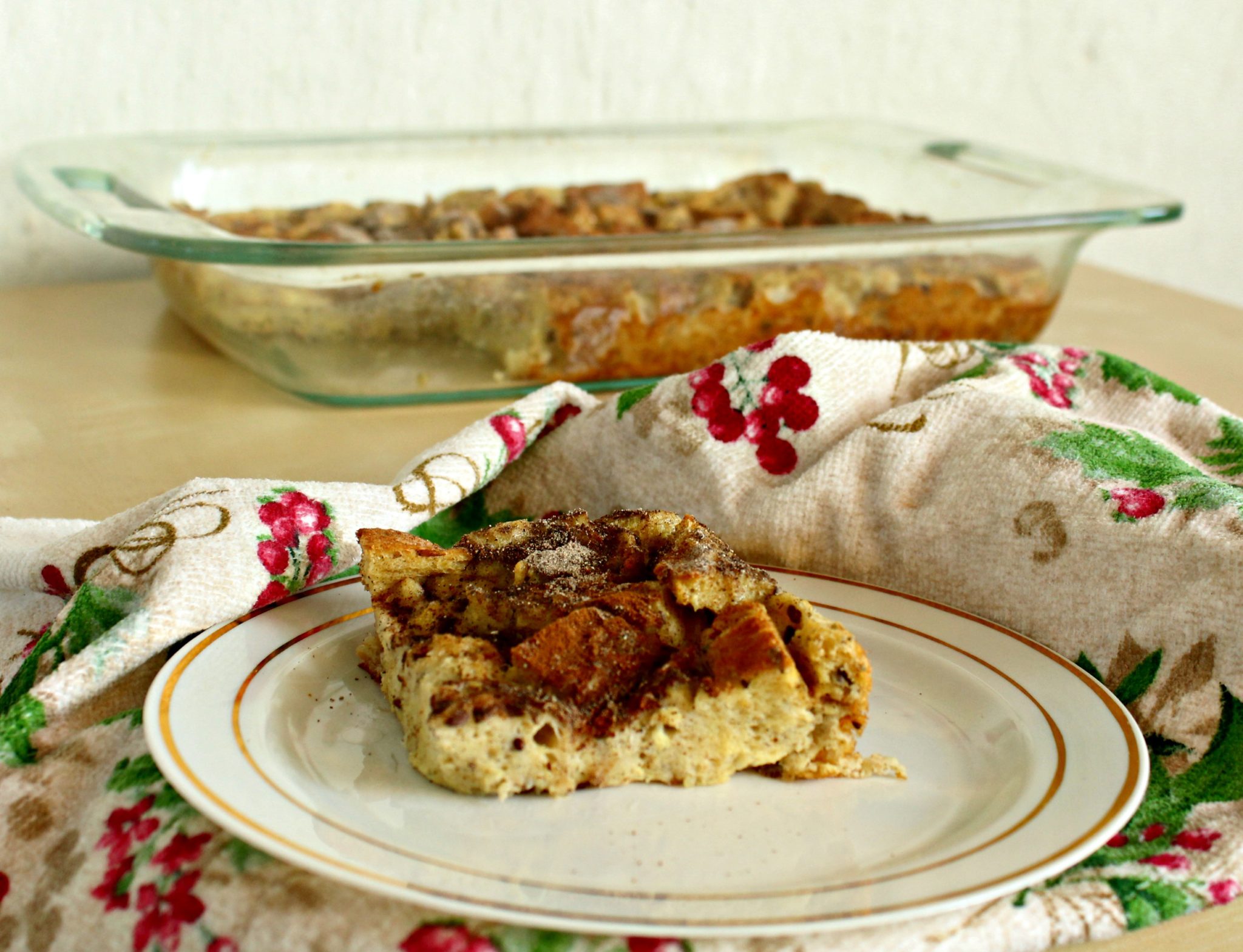 Easy Overnight French Toast Casserole | Dietitian Jess Nutrition