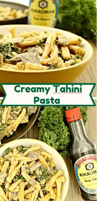 creamy tahini pasta