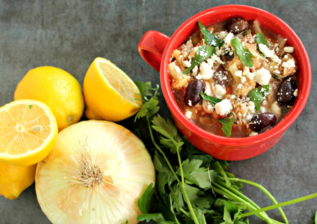 greek chicken stew meal prep