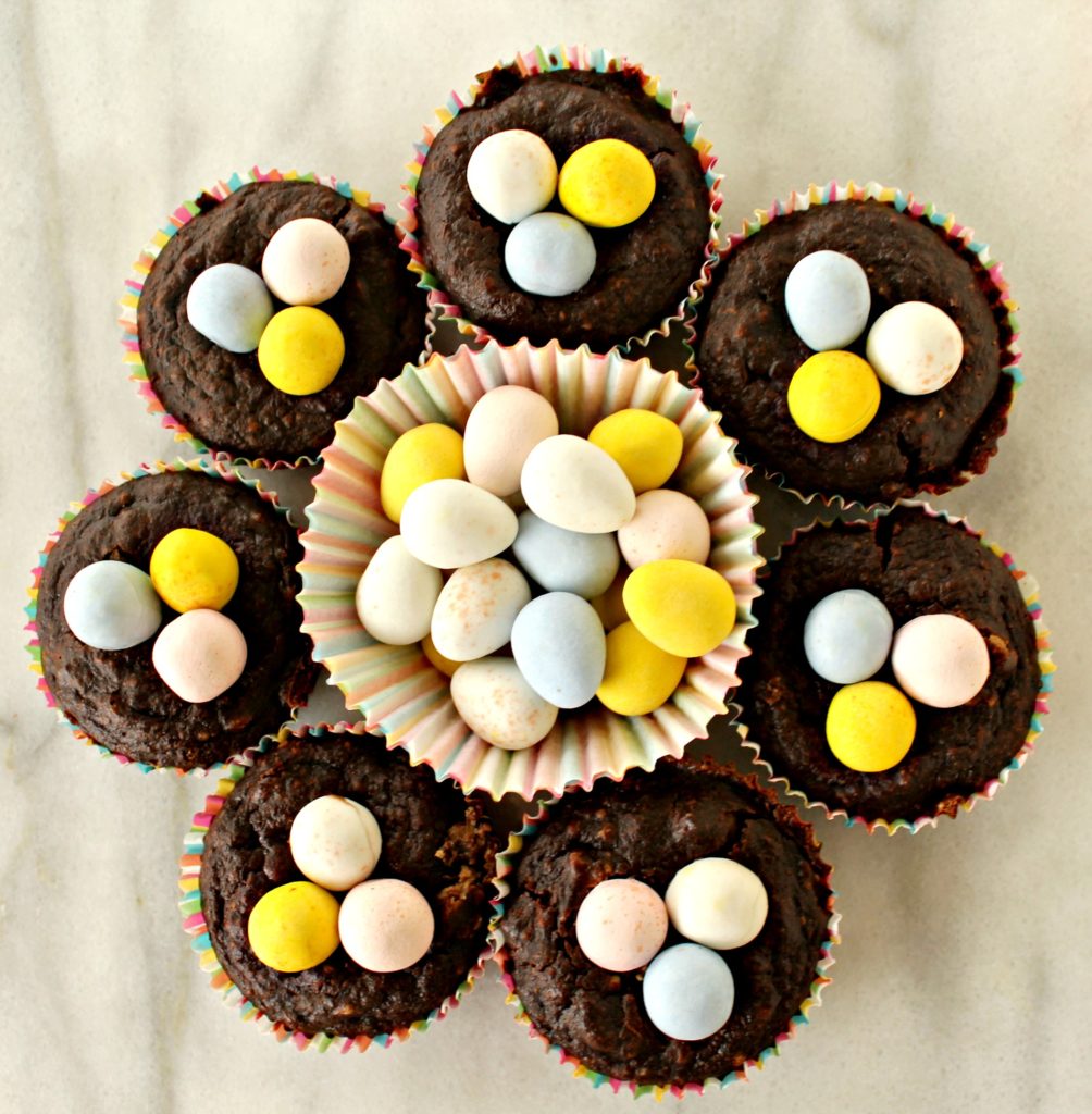 Easter brownie dessert