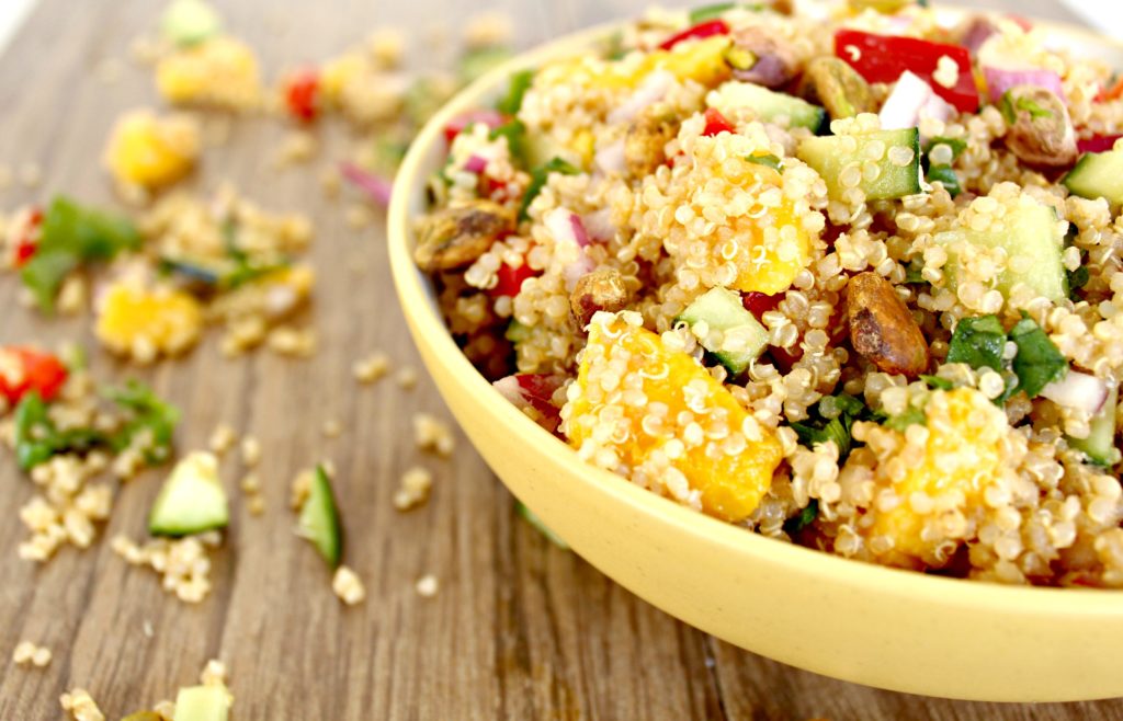 mango quinoa salad