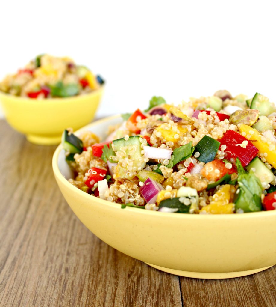 mango quinoa salad