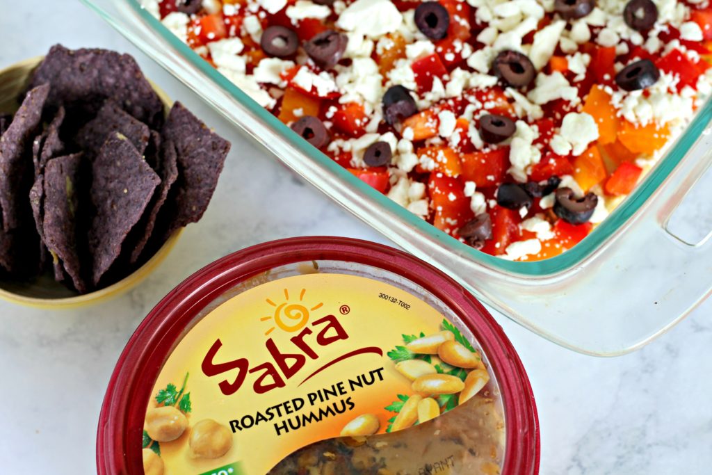 Mediterranean hummus dip