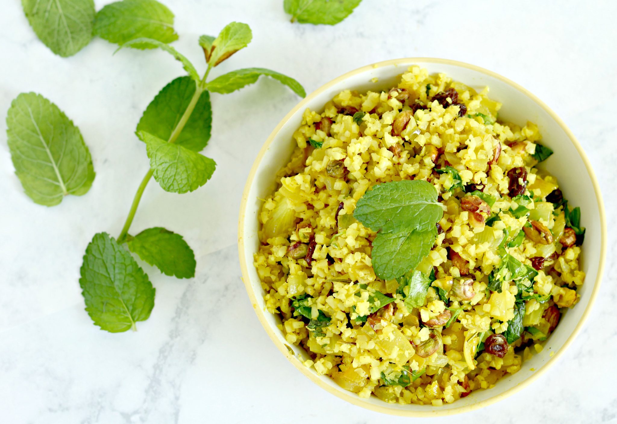 Middle East Cauliflower Rice | Dietitian Jess Nutrition