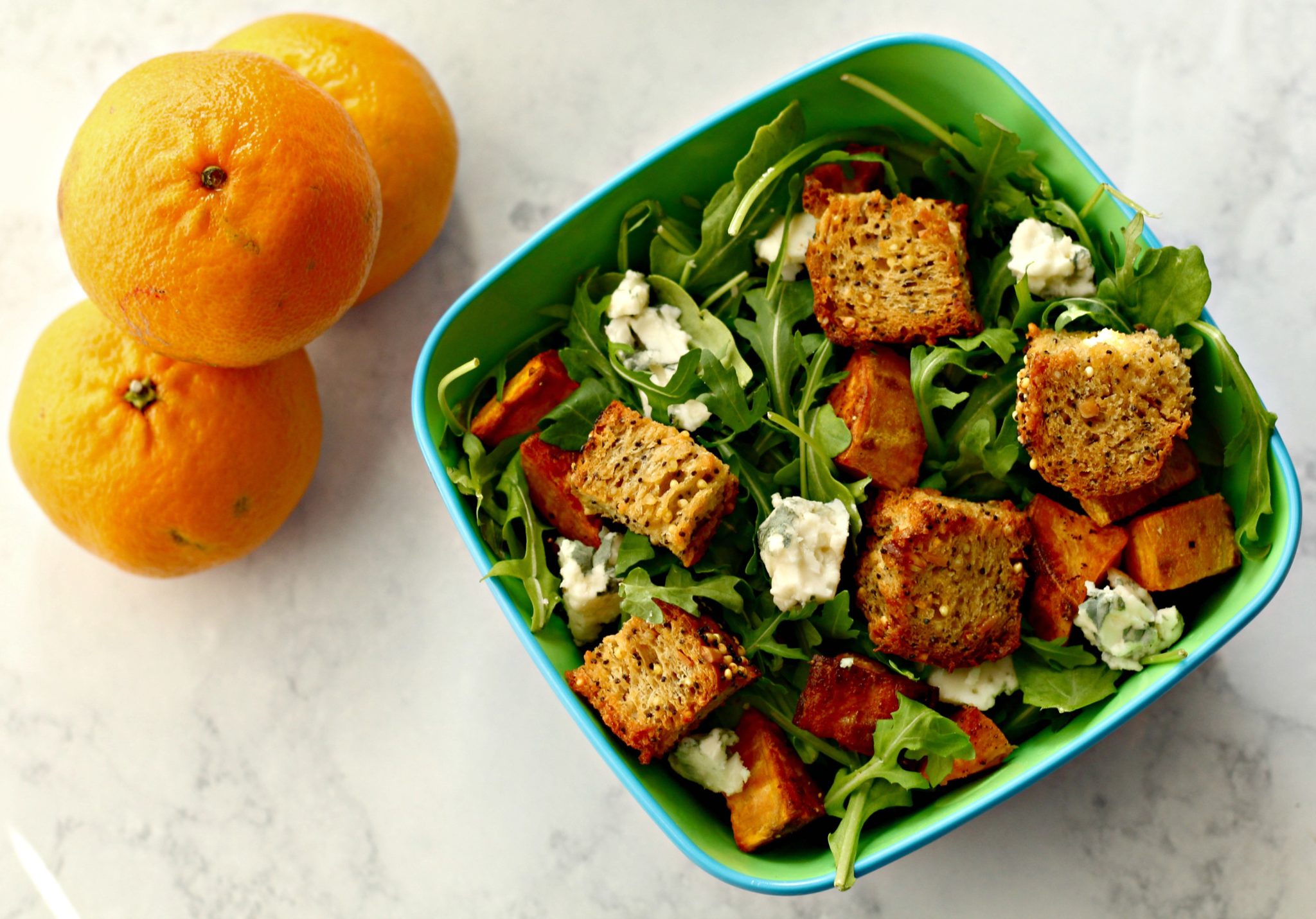 oranges and salad