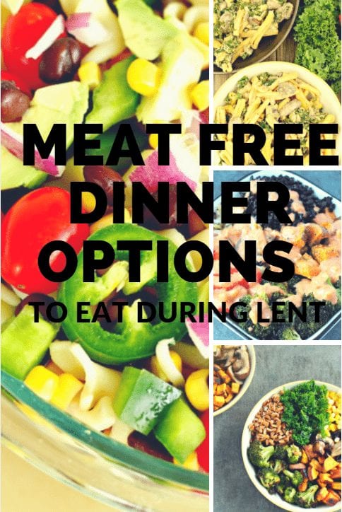 meat free lent options