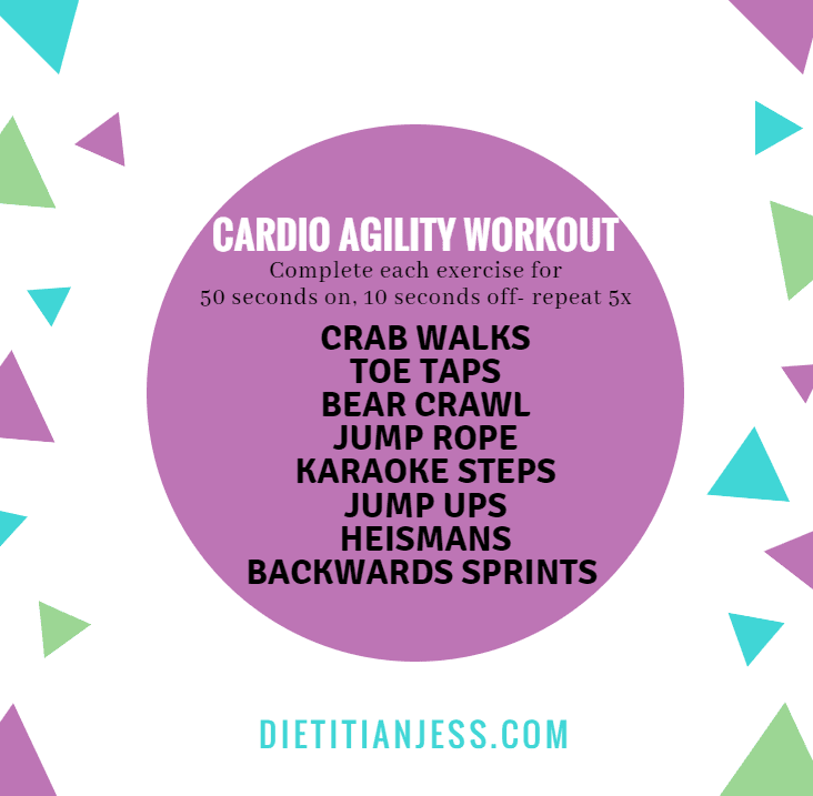 cardio agility workout