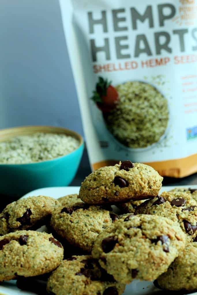 hemp hearts chocolate chip cookies