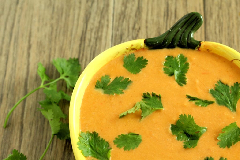 pumpkin coconut soup