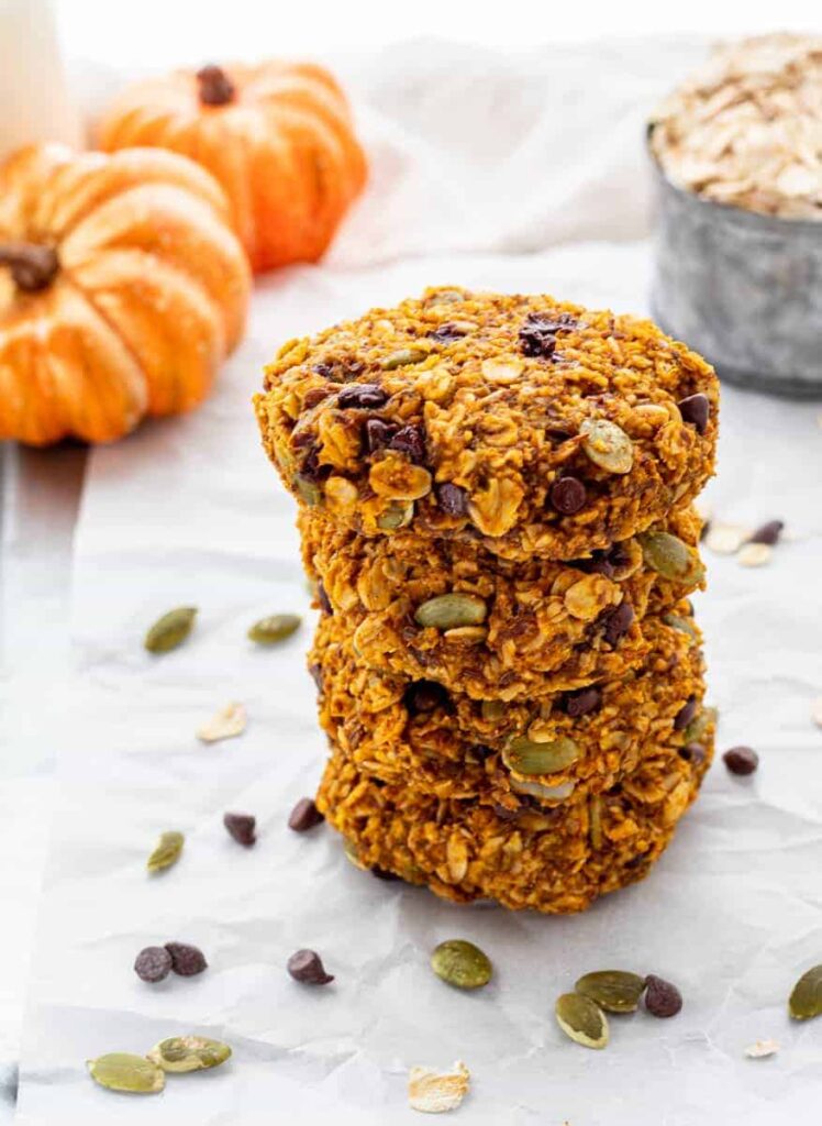 pumpkin breakfast cookies