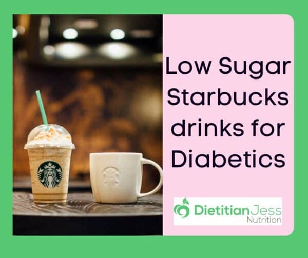 Low Sugar Starbucks drinks for diabetics