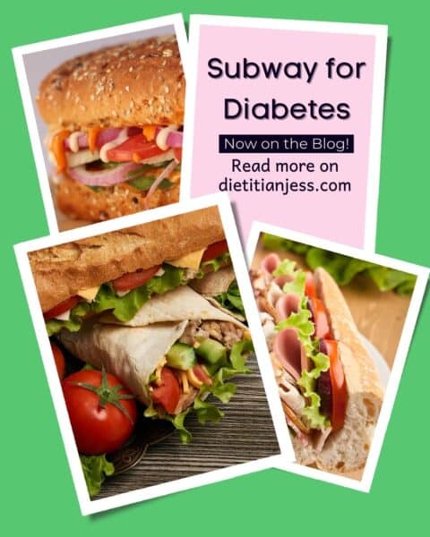 learn about low carb options at subway for diabetics