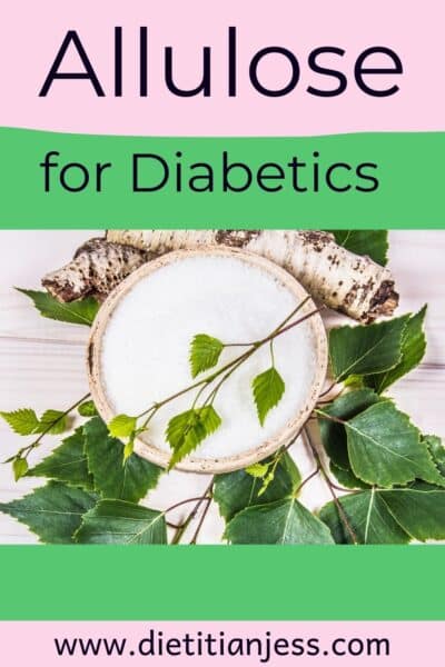 allulose in a diabetic diet