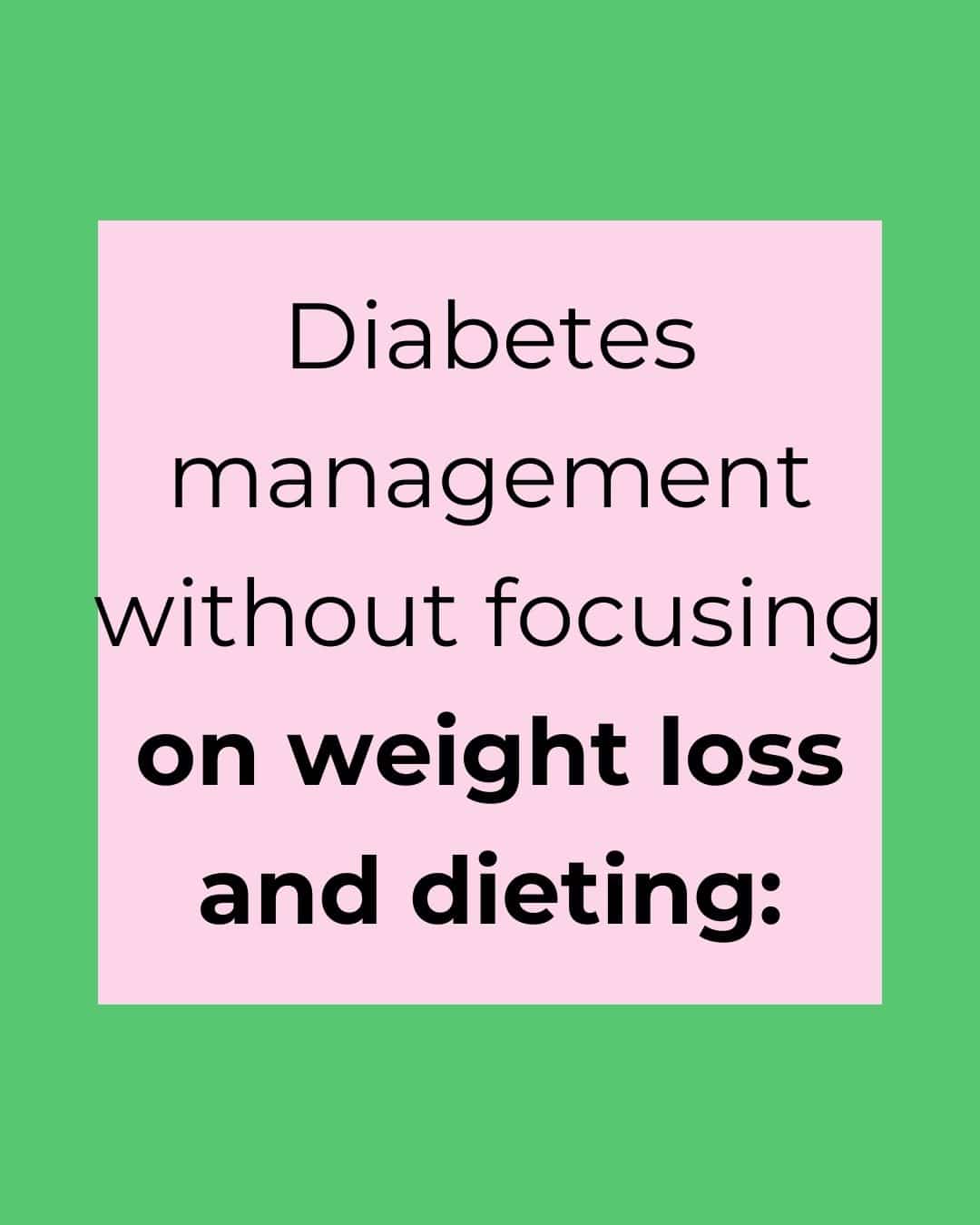 diet free diabetes coaching