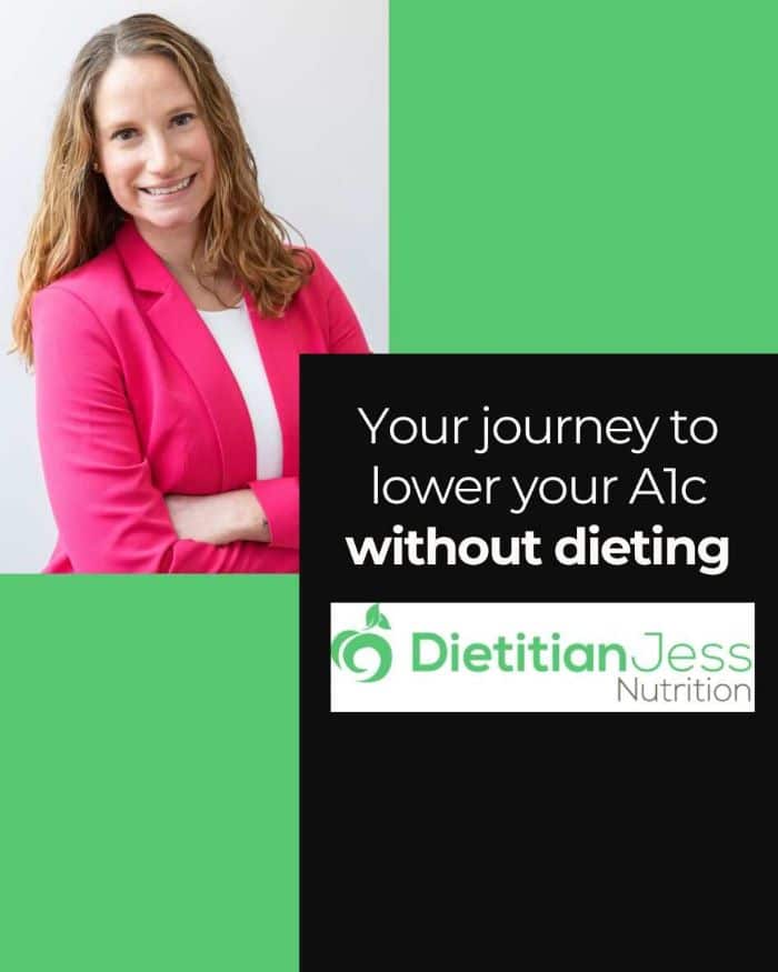 lower your a1c without dieting slogan